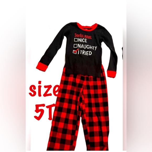 Naughty or nice Christmas PJs - Picture 7 of 10